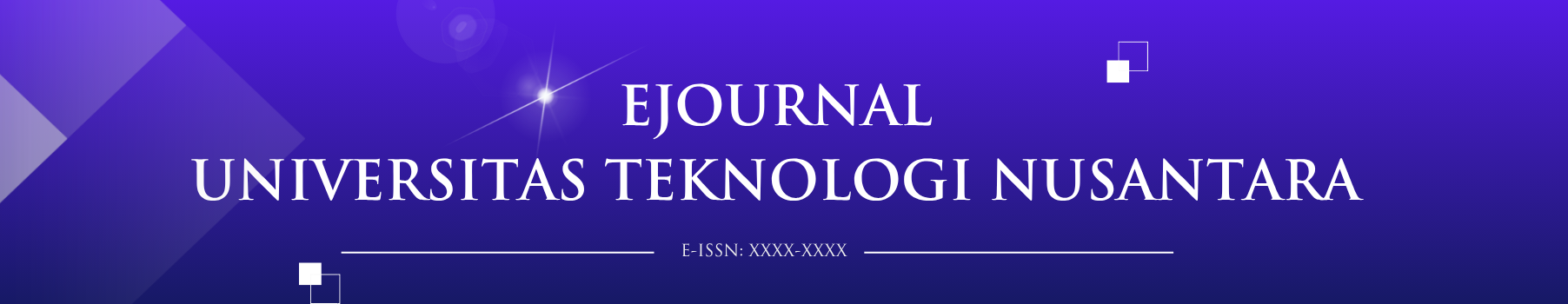 Ejournal Universitas Teknologi Nusantara
